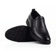 MOVES Textured Ducan Formal Dress Shoes for Men | Lightweight Comfortable Business Shoes