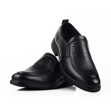MOVES Textured Ducan Formal Dress Shoes for Men | Lightweight Comfortable Business Shoes