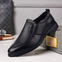 MOVES Textured Ducan Formal Dress Shoes for Men | Lightweight Comfortable Business Shoes