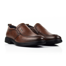MOVES Textured Ducan Formal Dress Shoes for Men | Lightweight Comfortable Business Shoes