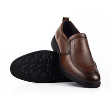 MOVES Textured Ducan Formal Dress Shoes for Men | Lightweight Comfortable Business Shoes