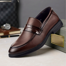 MOVES Tuxedo Strap Formal Dress Shoes for Men | Lightweight & Comfortable