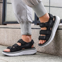 Triple Strap Comfort Sandals with Goodyear Sole & Max Cushion