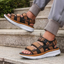 Triple Strap Comfort Sandals with Goodyear Sole & Max Cushion