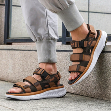 Triple Strap Comfort Sandals with Goodyear Sole & Max Cushion