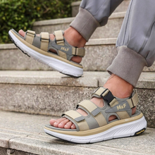 Triple Strap Comfort Sandals with Goodyear Sole & Max Cushion