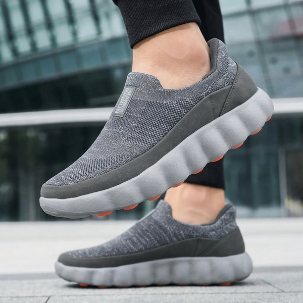 MOVES MindSole Hands-Free Slip-In Walking Shoes for Men | Breathable & Machine Washable